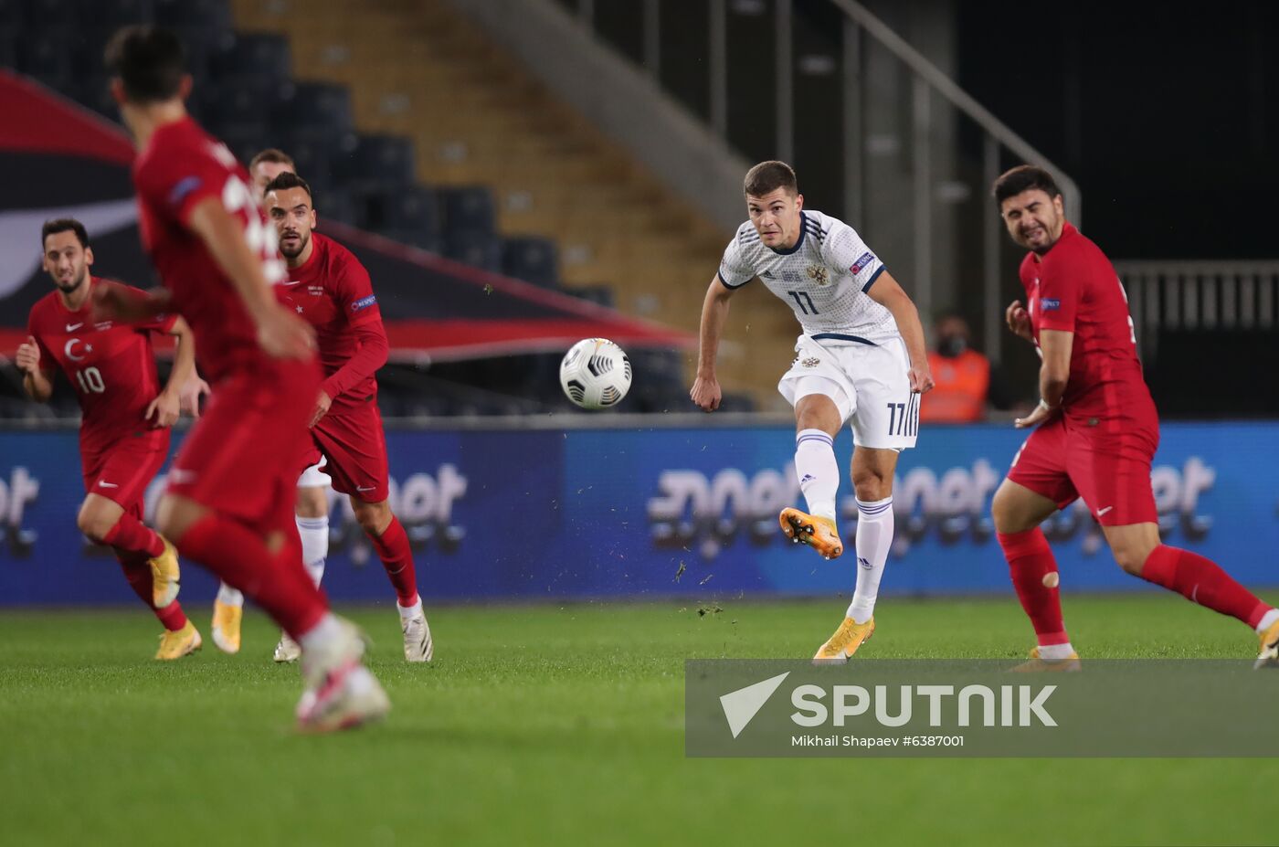 Turkey Soccer Nations League Turkey - Russia