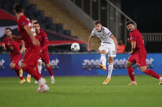 Turkey Soccer Nations League Turkey - Russia