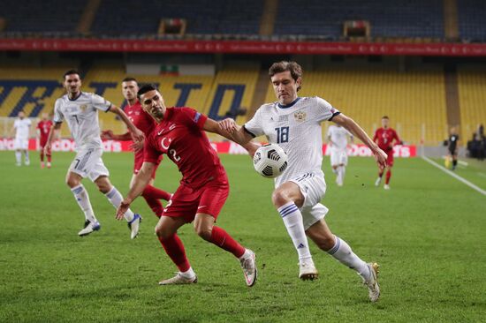 Turkey Soccer Nations League Turkey - Russia