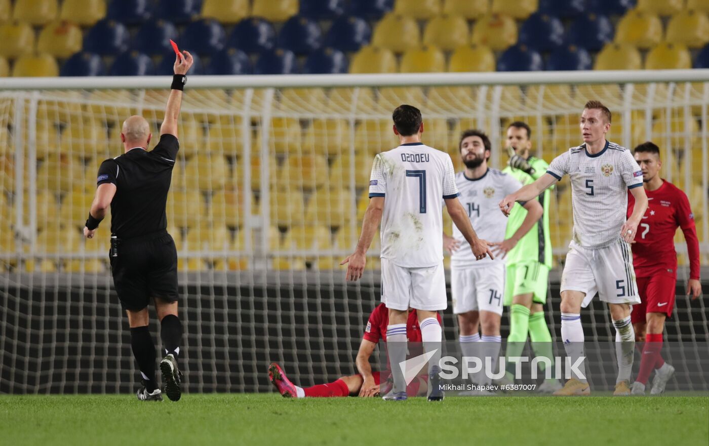 Turkey Soccer Nations League Turkey - Russia