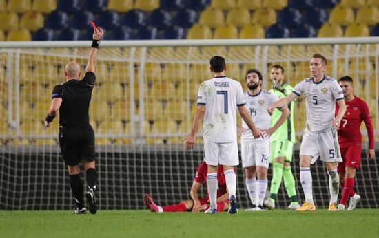 Turkey Soccer Nations League Turkey - Russia