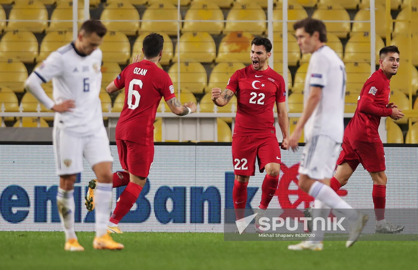 Turkey Soccer Nations League Turkey - Russia