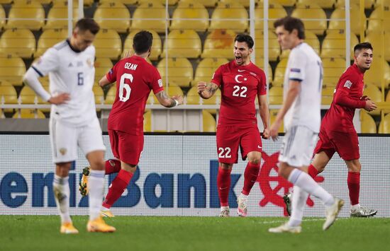 Turkey Soccer Nations League Turkey - Russia
