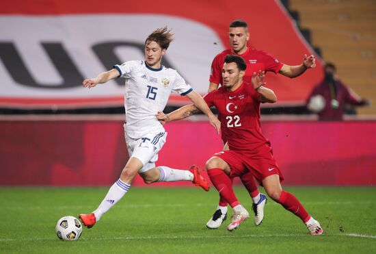 Turkey Soccer Nations League Turkey - Russia