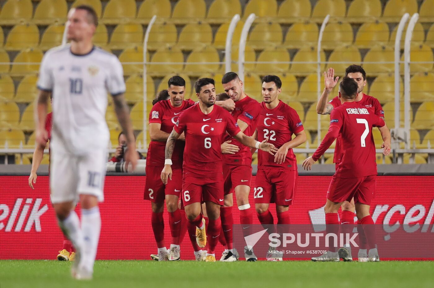 Turkey Soccer Nations League Turkey - Russia