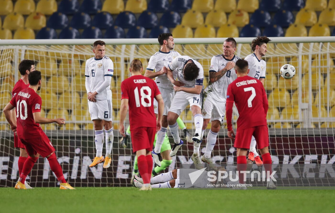 Turkey Soccer Nations League Turkey - Russia