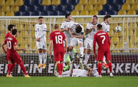 Turkey Soccer Nations League Turkey - Russia