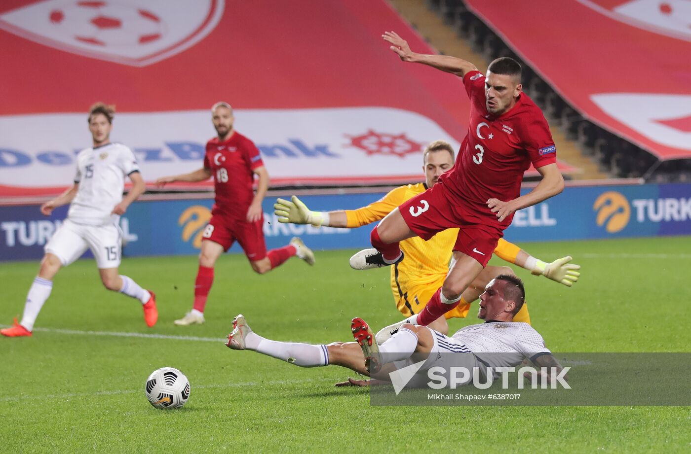 Turkey Soccer Nations League Turkey - Russia