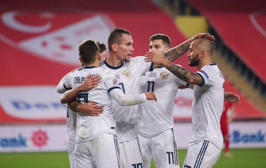 Turkey Soccer Nations League Turkey - Russia