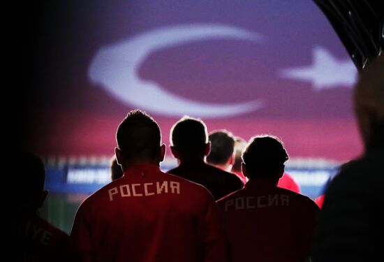 Turkey Soccer Nations League Turkey - Russia