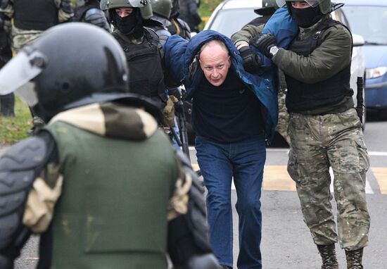Belarus Presidential Election Protest