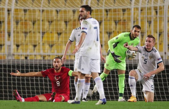 Turkey Soccer Nations League Turkey - Russia