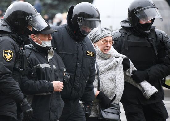 Belarus Presidential Election Protest