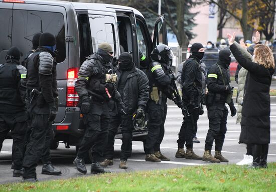 Belarus Presidential Election Protest