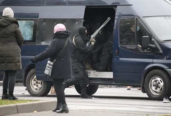 Belarus Presidential Election Protest