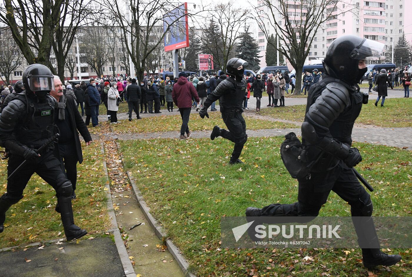 Belarus Presidential Election Protest