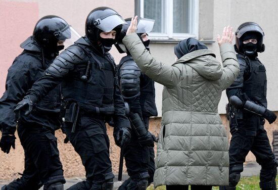 Belarus Presidential Election Protest
