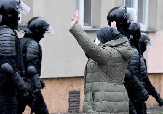 Belarus Presidential Election Protest