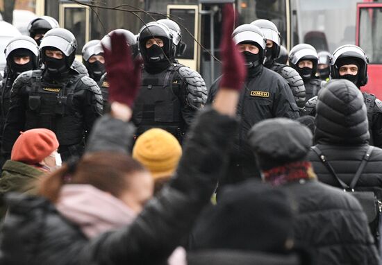 Belarus Presidential Election Protest