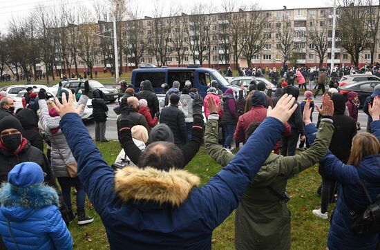 Belarus Presidential Election Protest