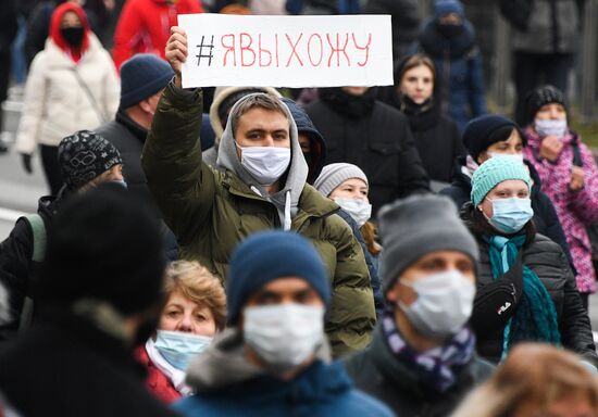 Belarus Presidential Election Protest