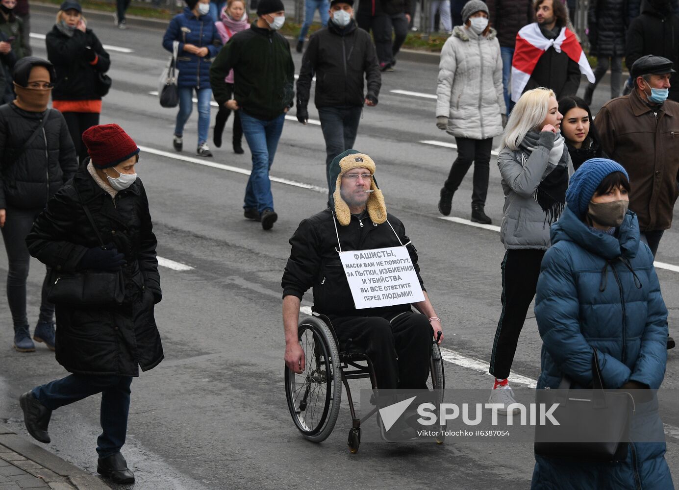Belarus Presidential Election Protest