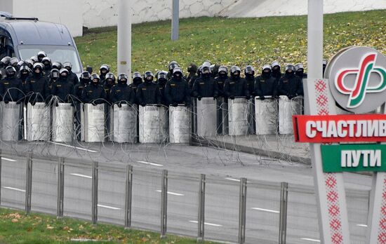 Belarus Presidential Election Protest