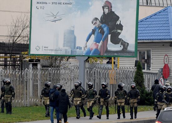 Belarus Presidential Election Protest
