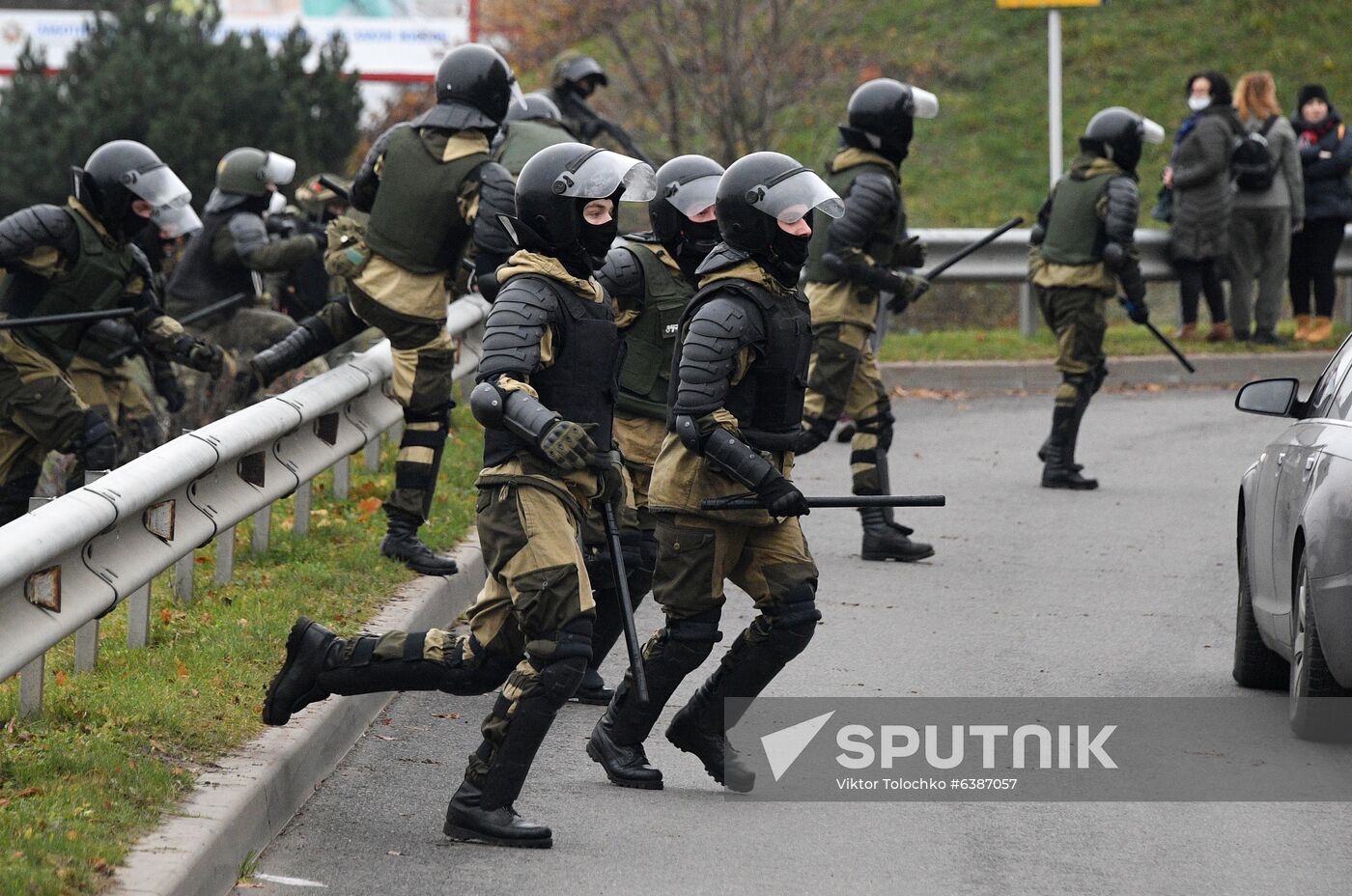 Belarus Presidential Election Protest