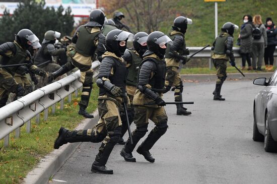 Belarus Presidential Election Protest