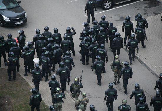 Belarus Presidential Election Protest