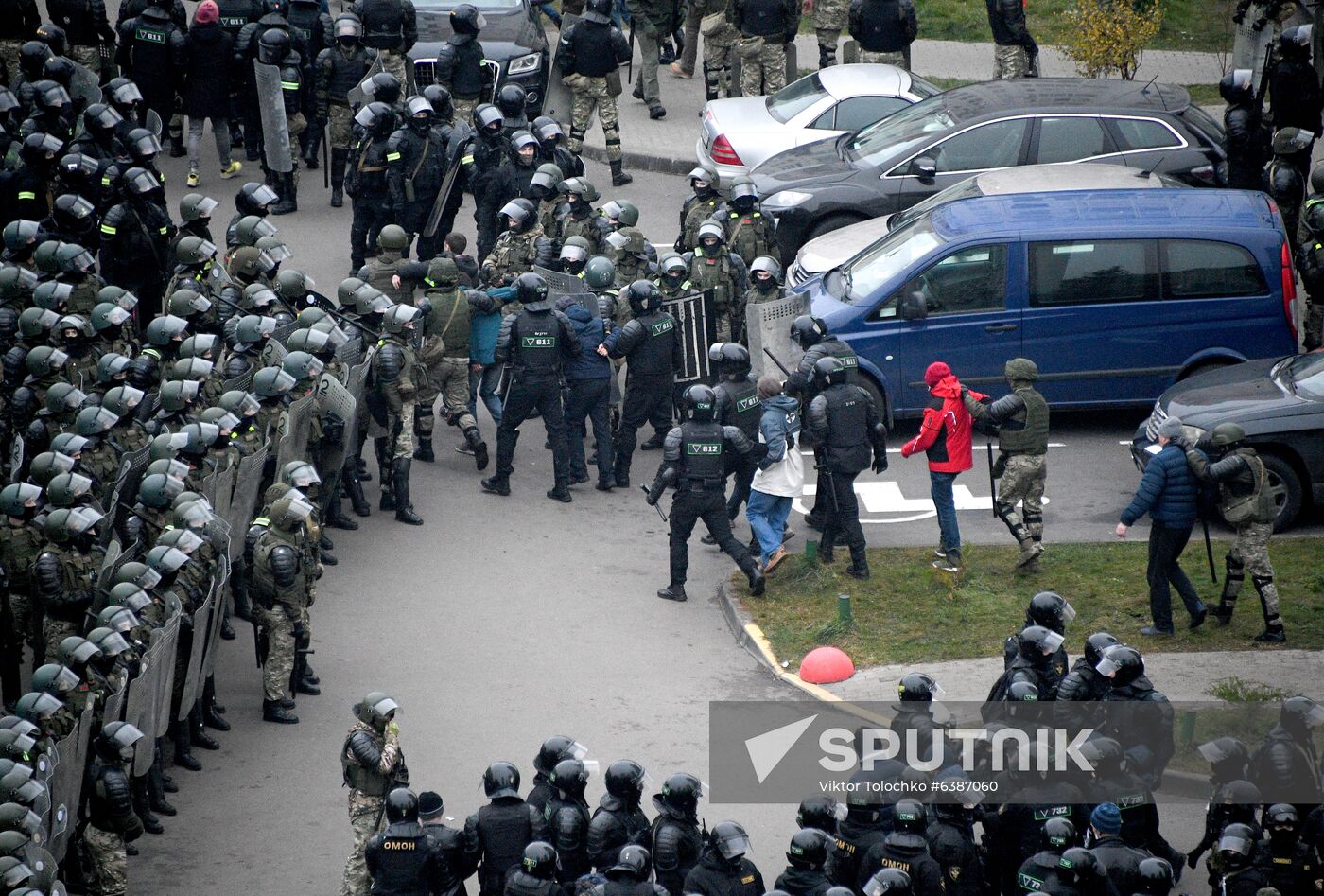 Belarus Presidential Election Protest