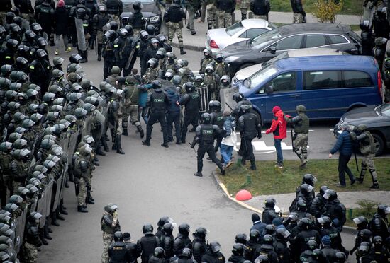 Belarus Presidential Election Protest