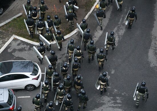 Belarus Presidential Election Protest