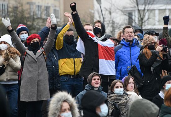 Belarus Presidential Election Protest