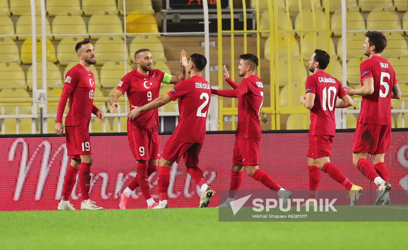 Turkey Soccer Nations League Turkey - Russia