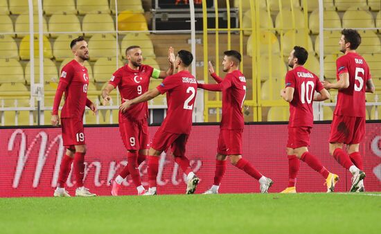 Turkey Soccer Nations League Turkey - Russia
