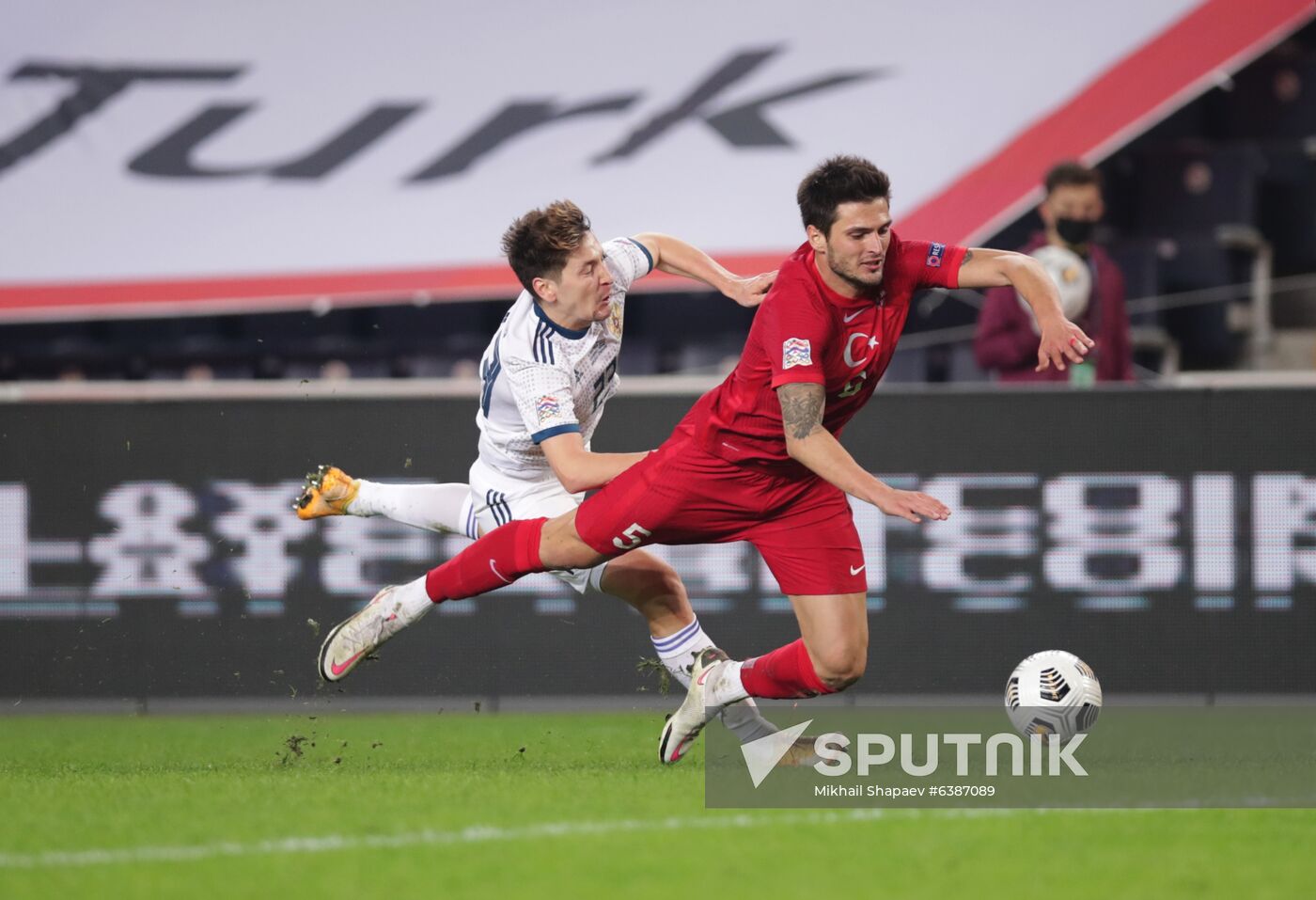 Turkey Soccer Nations League Turkey - Russia