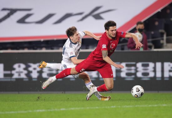 Turkey Soccer Nations League Turkey - Russia