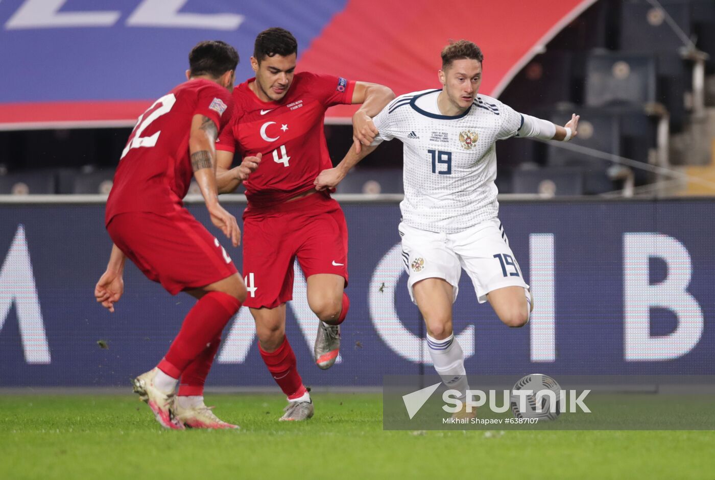 Turkey Soccer Nations League Turkey - Russia