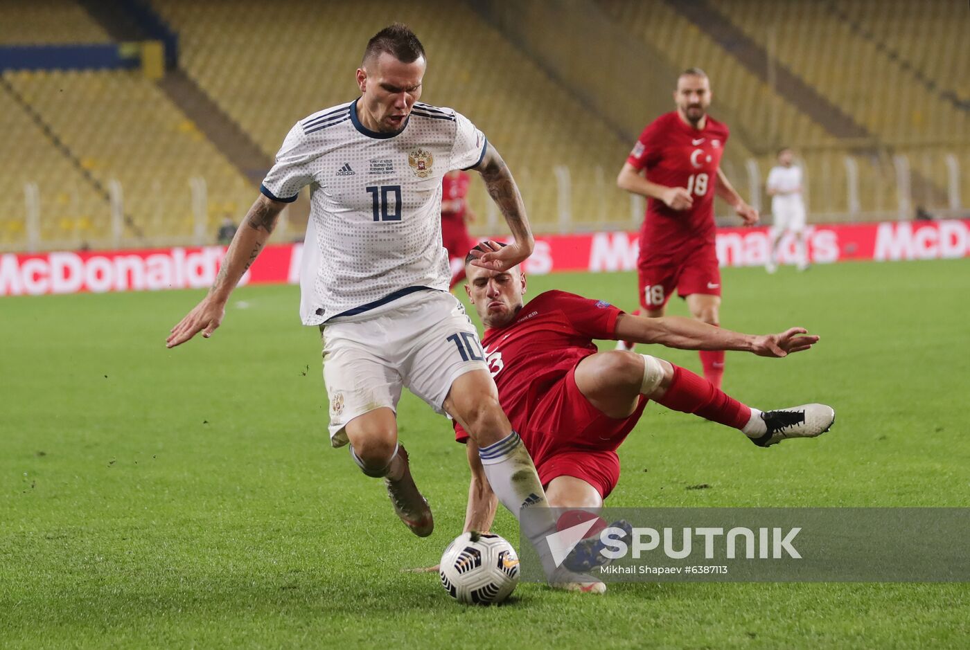 Turkey Soccer Nations League Turkey - Russia