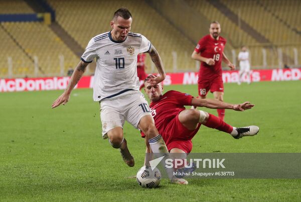 Turkey Soccer Nations League Turkey - Russia