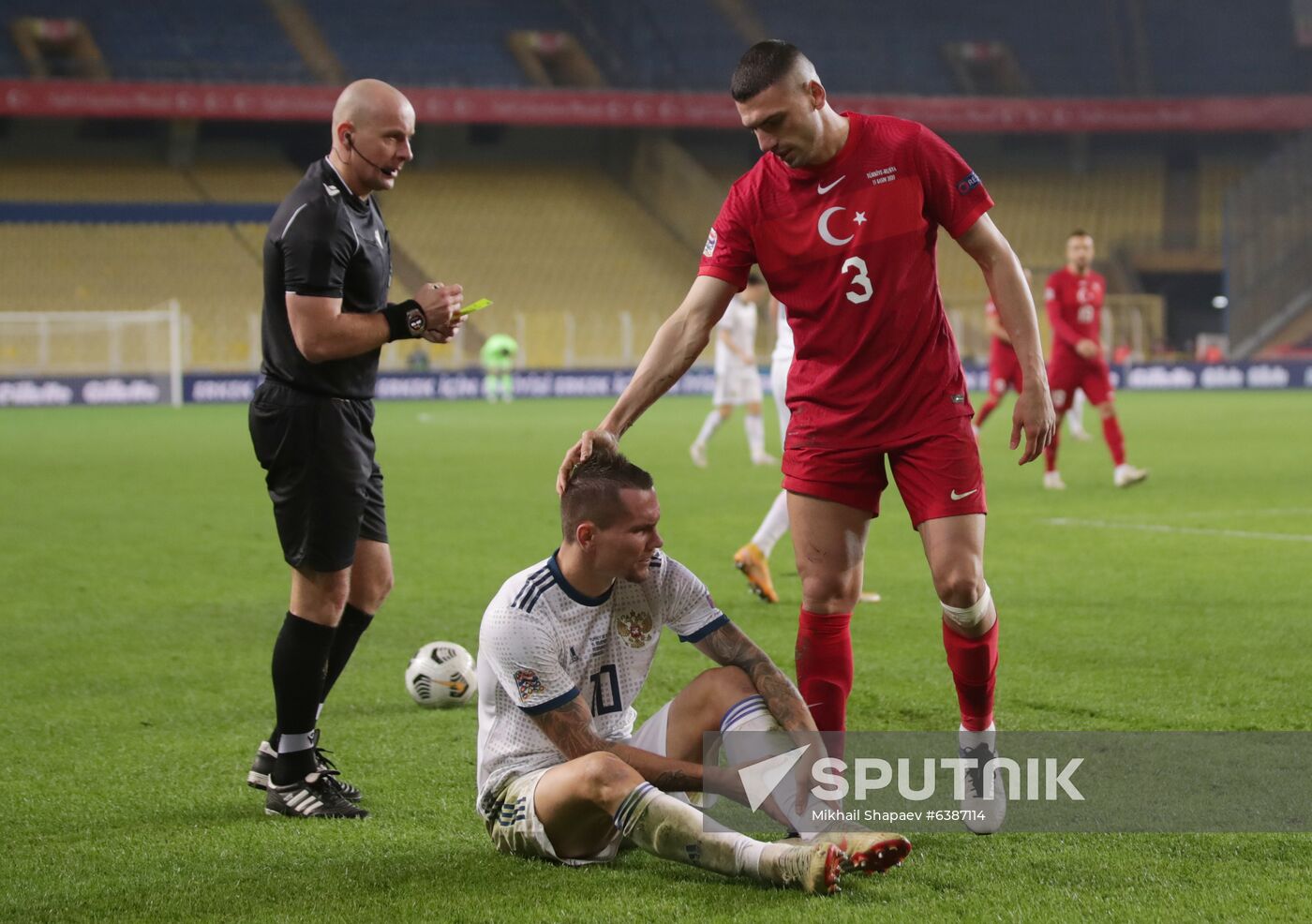 Turkey Soccer Nations League Turkey - Russia