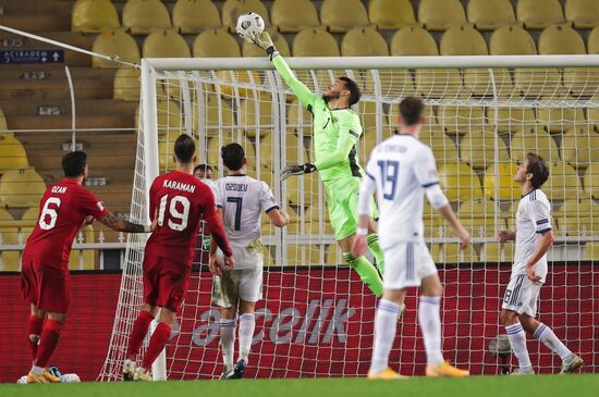 Turkey Soccer Nations League Turkey - Russia