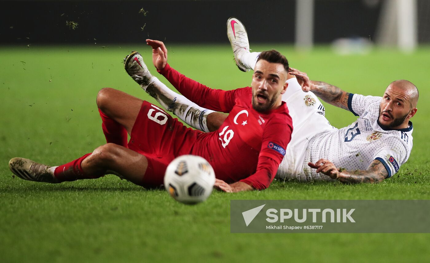 Turkey Soccer Nations League Turkey - Russia