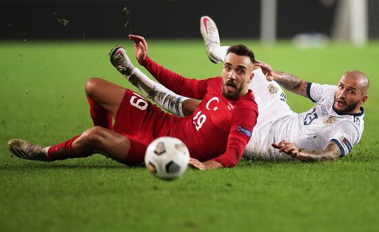 Turkey Soccer Nations League Turkey - Russia