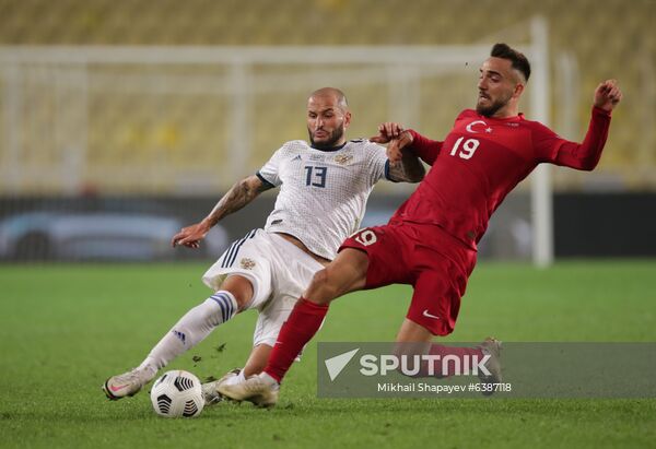 Turkey Soccer Nations League Turkey - Russia