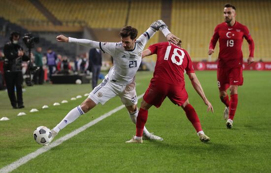 Turkey Soccer Nations League Turkey - Russia