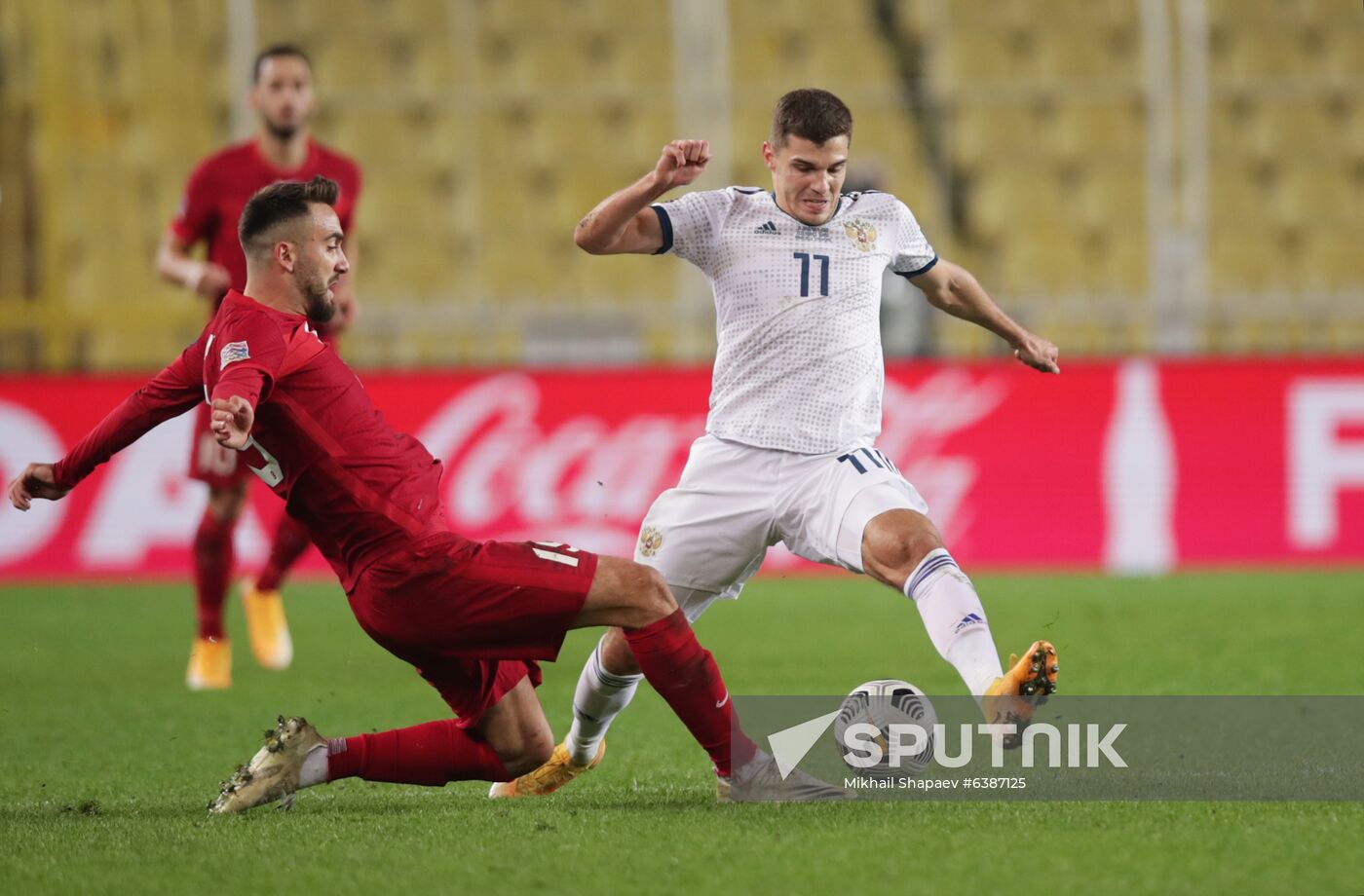 Turkey Soccer Nations League Turkey - Russia