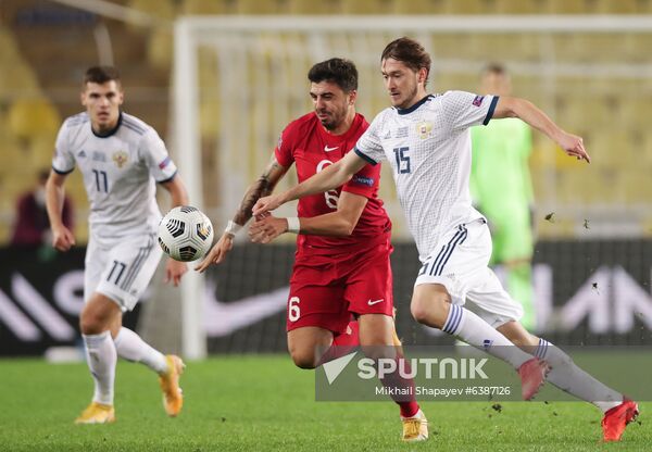 Turkey Soccer Nations League Turkey - Russia